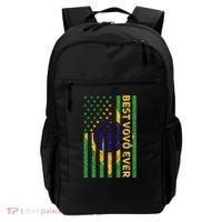 Best Vovô Brazil American Flag Backpack thumb 0