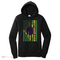 Best Vovô Brazil American Flag Women's Hoodie thumb 0