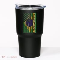 Best Vovô Brazil American Flag Tumbler thumb 0