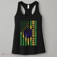 Best Vovô Brazil American Flag Women's Tank Top thumb 3