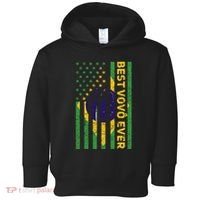 Best Vovô Brazil American Flag Toddler Hoodie thumb 0