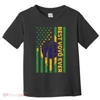 Best Vovô Brazil American Flag Toddler T-Shirt thumb 0