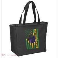 Best Vovô Brazil American Flag Tote Bag thumb 2