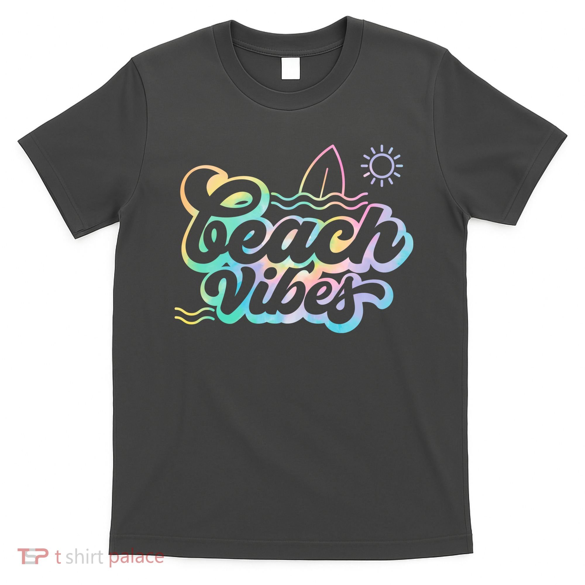 Beach Vibes Colorful Ocean T-Shirt