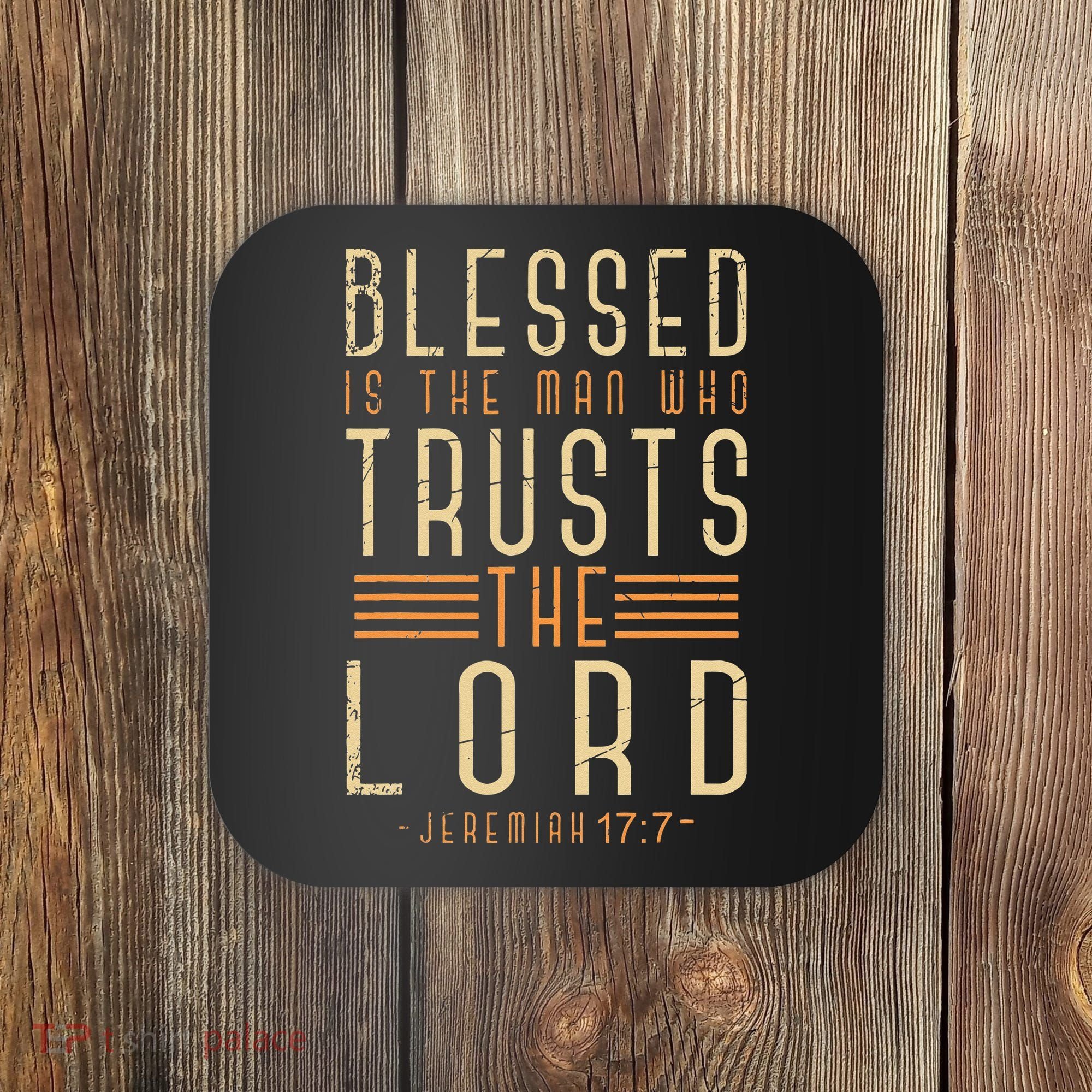 Bible Verse Christian God Savior Devo Men Gift Jesus Coaster