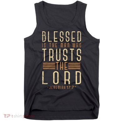 Bible Verse Christian God Savior Devo Men Gift Jesus Tank Top