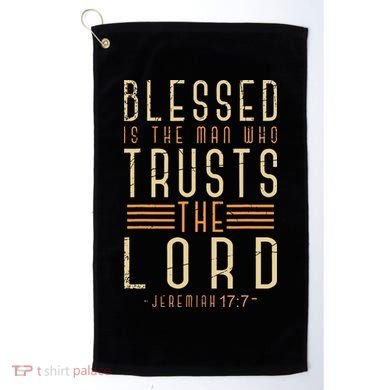 Bible Verse Christian God Savior Devo Men Gift Jesus Golf Towel