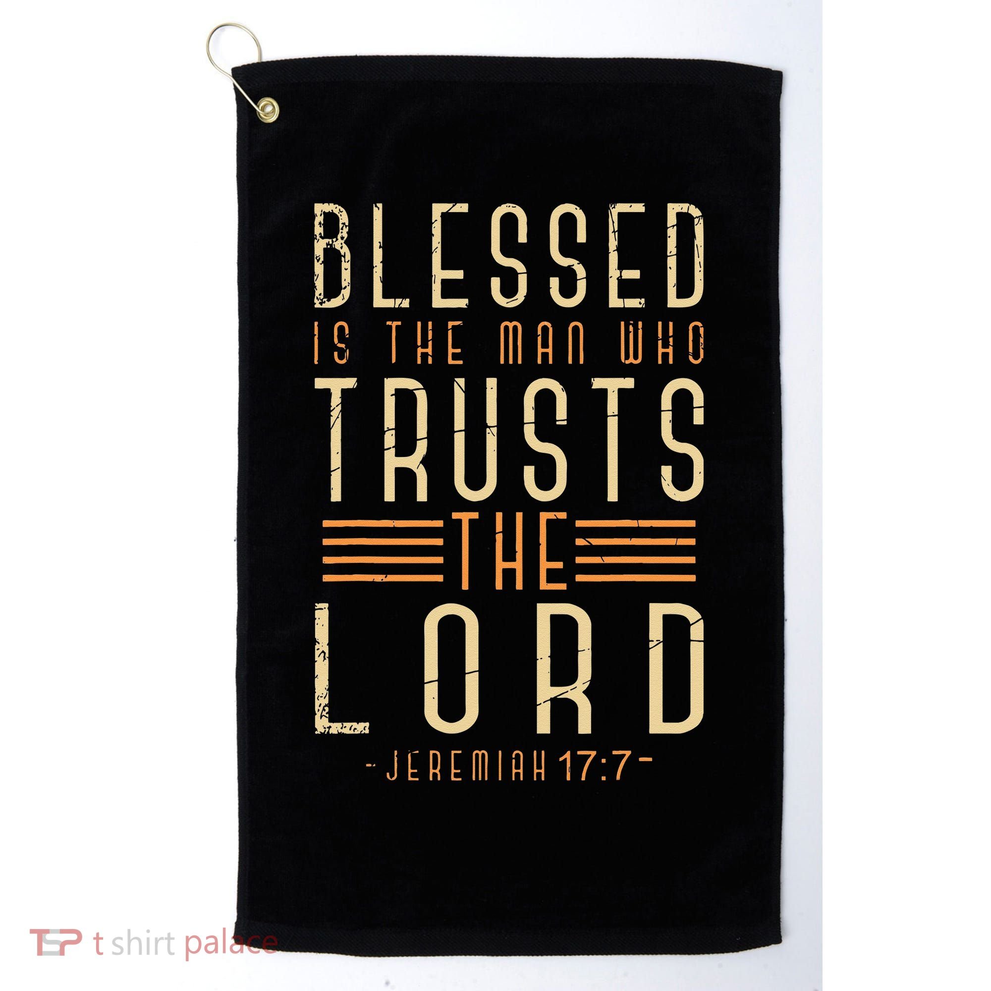 Bible Verse Christian God Savior Devo Men Gift Jesus Golf Towel