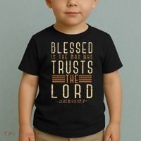 Bible Verse Christian God Savior Devo Men Gift Jesus Toddler T-Shirt thumb 2