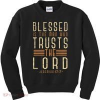 Bible Verse Christian God Savior Devo Men Gift Jesus Kids Sweatshirt thumb 0