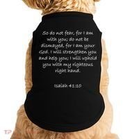 Bible Verse Christian Doggie Tank thumb 0