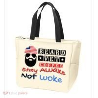 Beard vet coffee happy 4th of july Independence Day Tote Bag thumb 3