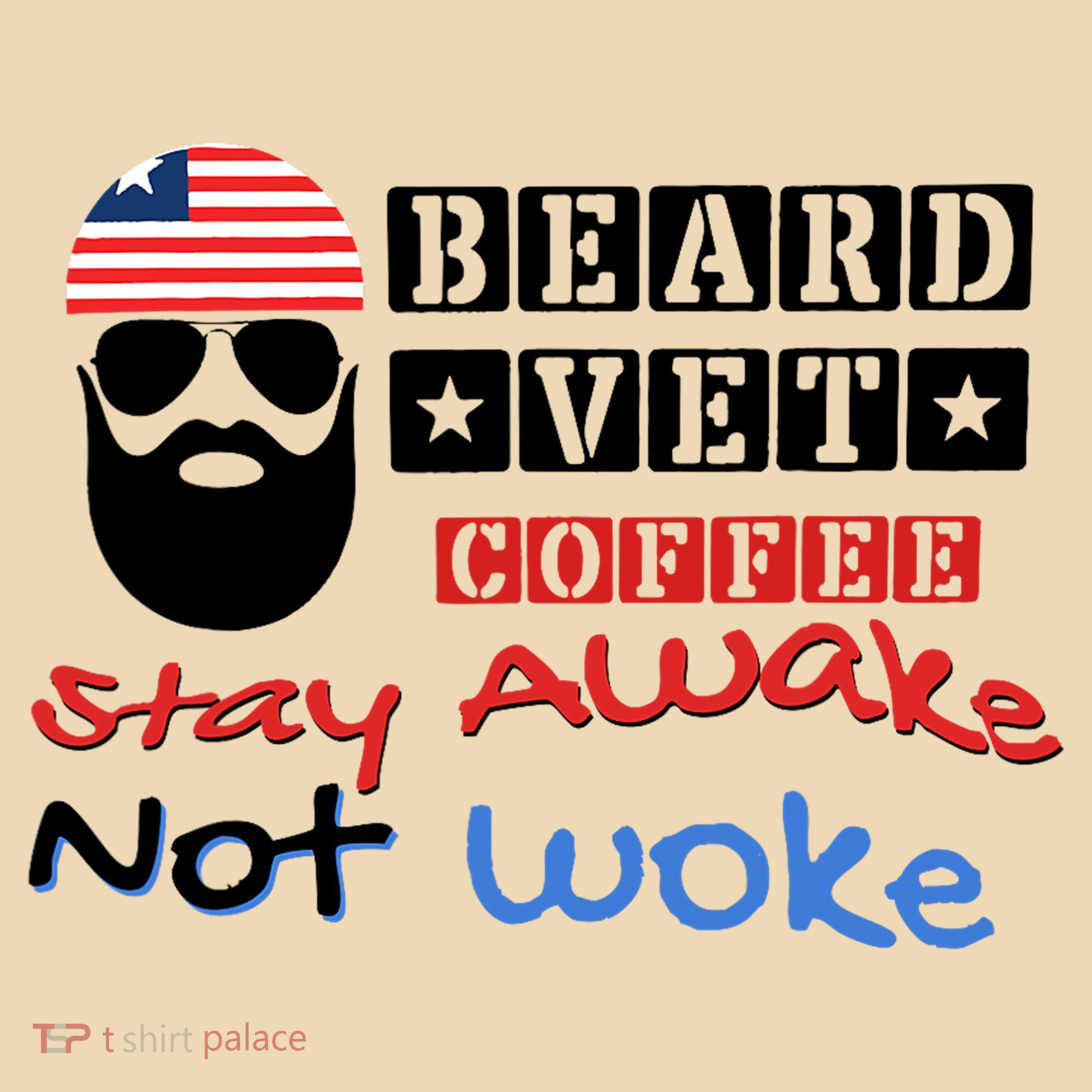 Beard vet coffee happy 4th of july Independence Day Tote Bag
