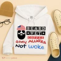 Beard vet coffee happy 4th of july Independence Day Hoodie thumb 4