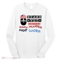 Beard vet coffee happy 4th of july Independence Day Long Sleeve Shirt thumb 0