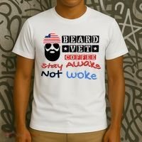 Beard vet coffee happy 4th of july Independence Day T-Shirt thumb 3