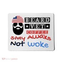 Beard vet coffee happy 4th of july Independence Day Mousepad thumb 0