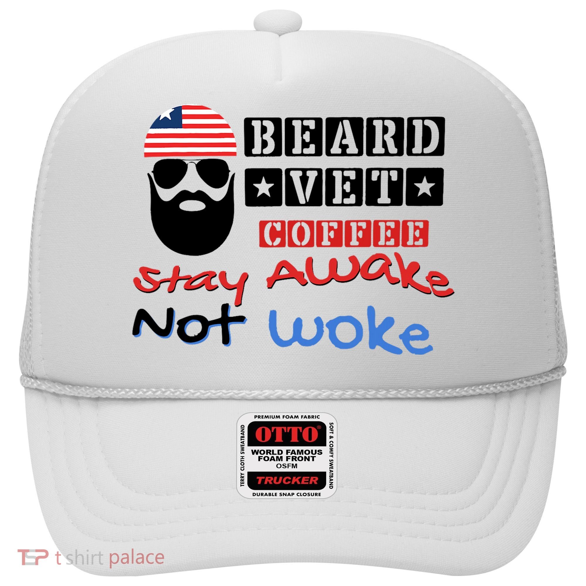 Beard vet coffee happy 4th of july Independence Day Hat