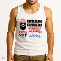 Beard vet coffee happy 4th of july Independence Day Tank Top thumb 3