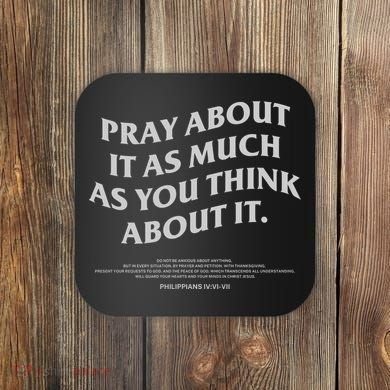 Bible Verse Christian Coaster