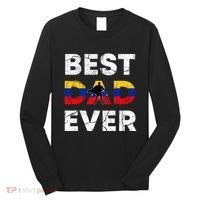 Best Venezuelan Dad Ever Venezuela Daddy FatherS Day Long Sleeve Shirt thumb 0