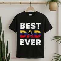 Best Venezuelan Dad Ever Venezuela Daddy FatherS Day T-Shirt thumb 2