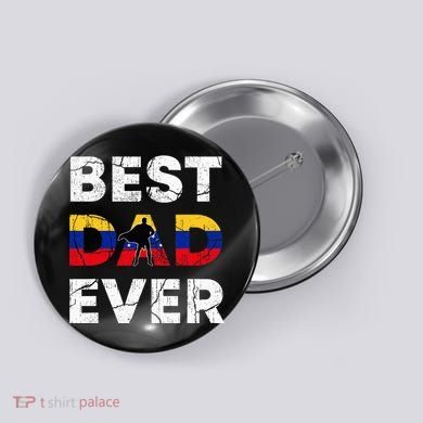 Best Venezuelan Dad Ever Venezuela Daddy FatherS Day Button