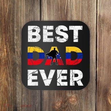 Best Venezuelan Dad Ever Venezuela Daddy FatherS Day Coaster