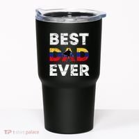 Best Venezuelan Dad Ever Venezuela Daddy FatherS Day Tumbler thumb 0
