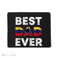 Best Venezuelan Dad Ever Venezuela Daddy FatherS Day Mousepad thumb 0