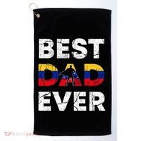Best Venezuelan Dad Ever Venezuela Daddy FatherS Day Golf Towel thumb 0