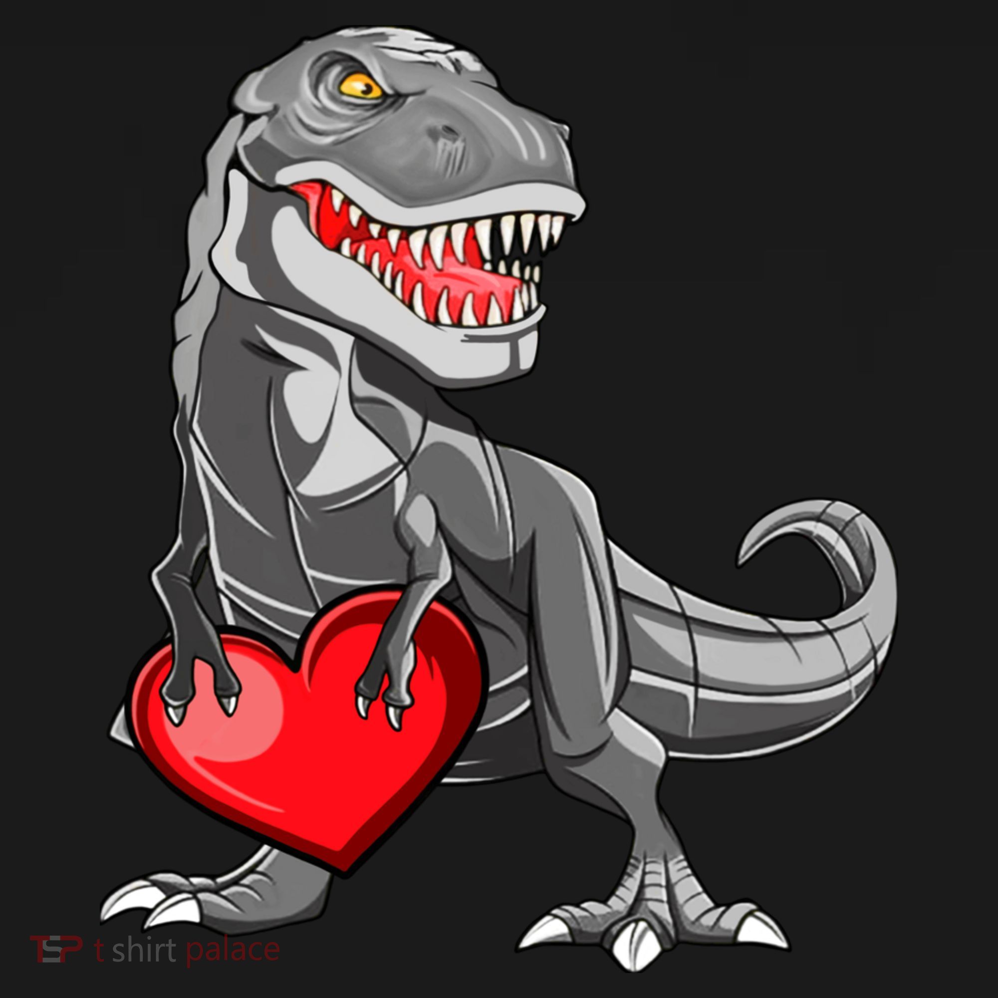 Boy Valentines Day Trex Dinosaur I Steal Hearts Women's Hoodie