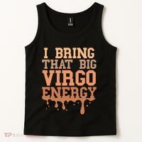 Big Virgo Energy Virgo Drip Melanin Vibes Birthday Tank Top thumb 2