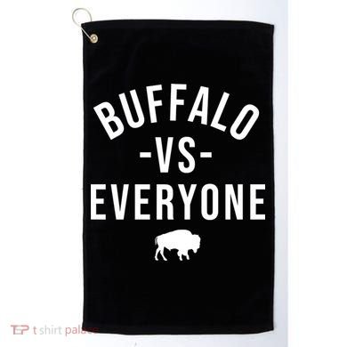 Buffalo Vs Everybody Golf Towel