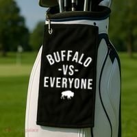 Buffalo Vs Everybody Golf Towel thumb 2
