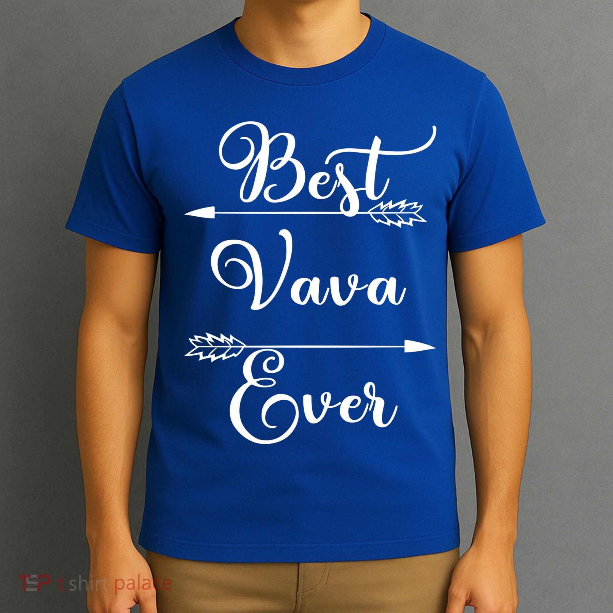 Best Vava Ever Proud Grandmas Birthday Family Christmas Cute Gift T-Shirt