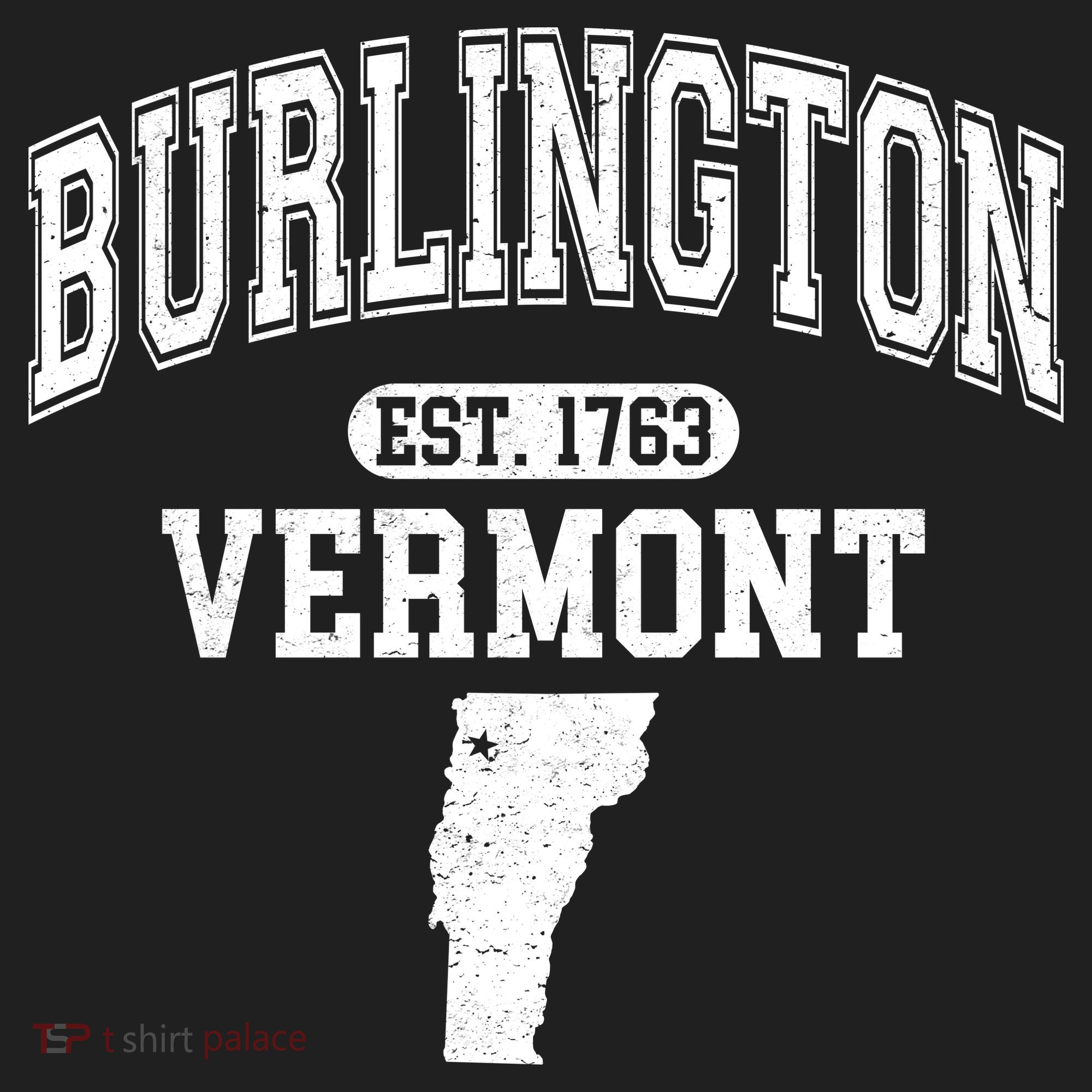 Burlington Vermont Est. 1763 Varsity Beanie