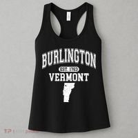 Burlington Vermont Est. 1763 Varsity Women's Tank Top thumb 3