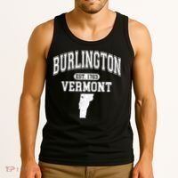 Burlington Vermont Est. 1763 Varsity Tank Top thumb 3