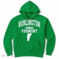 Burlington Vermont Est. 1763 Varsity Hoodie thumb 0