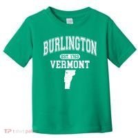 Burlington Vermont Est. 1763 Varsity Toddler T-Shirt thumb 0