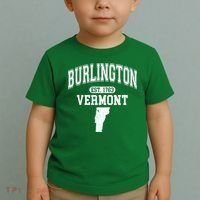 Burlington Vermont Est. 1763 Varsity Toddler T-Shirt thumb 2
