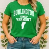 Burlington Vermont Est. 1763 Varsity Women's T-Shirt thumb 2