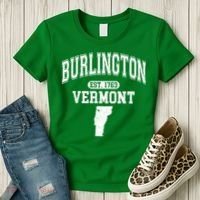 Burlington Vermont Est. 1763 Varsity Women's T-Shirt thumb 3