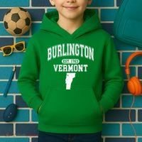 Burlington Vermont Est. 1763 Varsity Kids Hoodie thumb 2