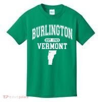 Burlington Vermont Est. 1763 Varsity Kids T-Shirt thumb 0