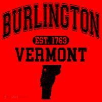 Burlington Vermont Est. 1763 Varsity Santa Hat thumb 1
