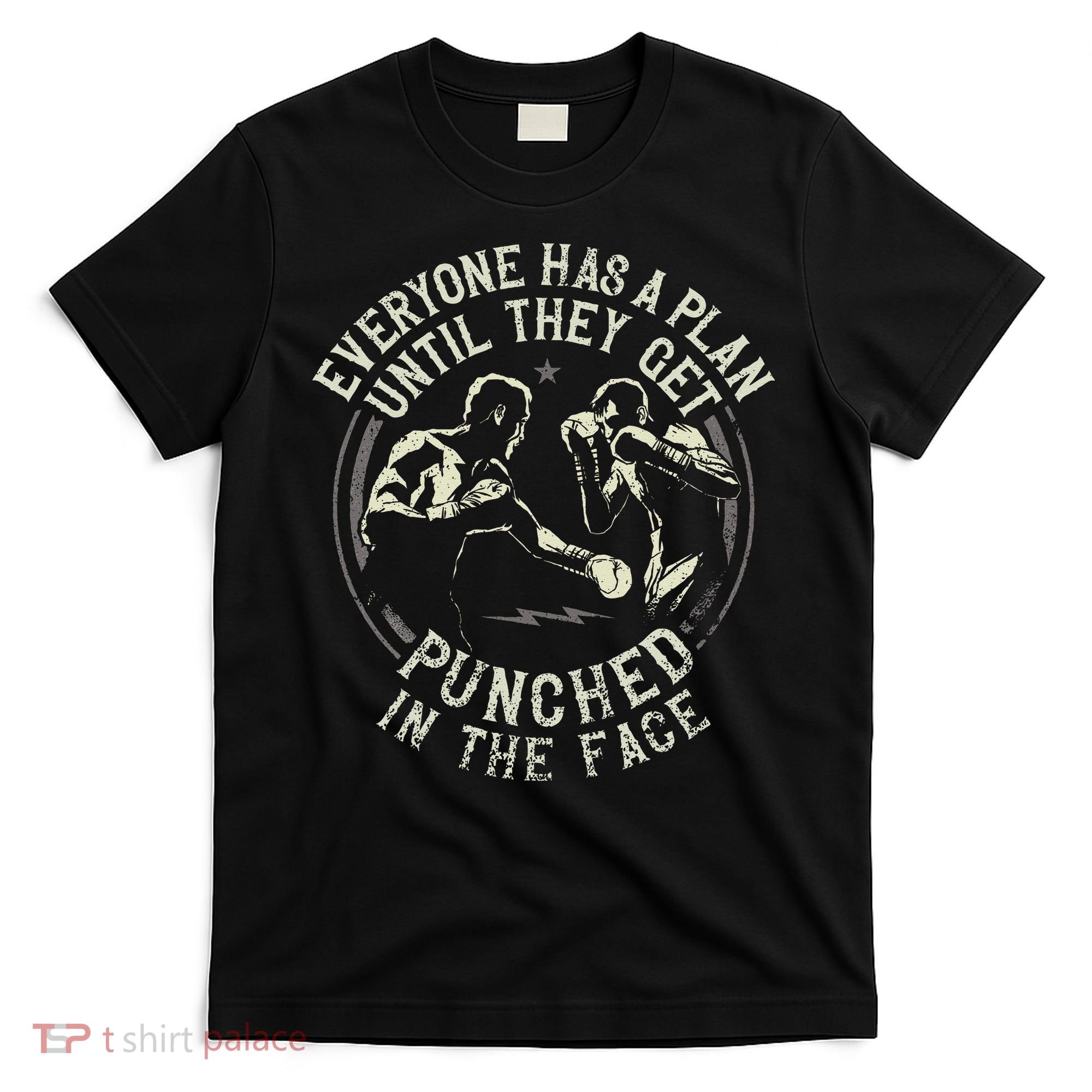 Boxing Vintage Everyone Has A Plan Until They Get Punched In T-Shirt