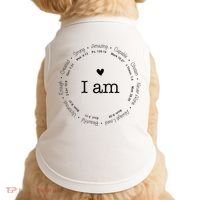 Bible Verse Faith Based Christian I Am A Christian Doggie Tank thumb 0