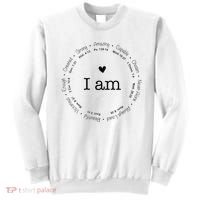 Bible Verse Faith Based Christian I Am A Christian Sweatshirt thumb 0
